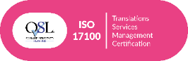ISO 17100 certified